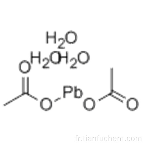 Acétate de plomb trihydraté CAS 6080-56-4